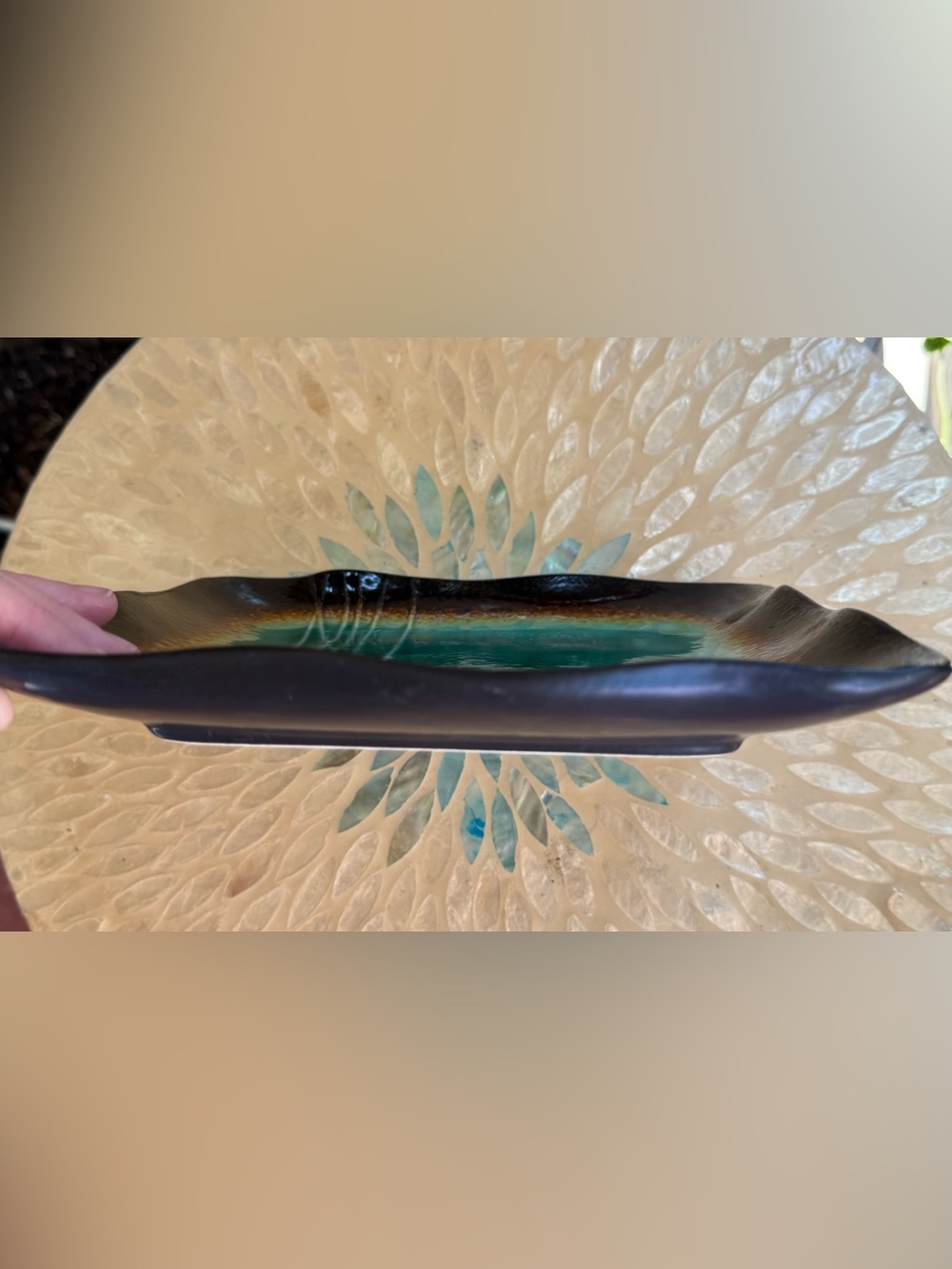 Set of 4 Baum Galaxy Jade 8.5” Dessert/Salad Plates Square - Picture 6 of 6